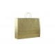 Bolsa de papel con asa cordón dorado 35x30x13cm