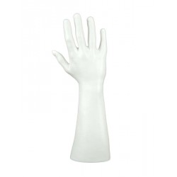 EXPOSITOR GUANTES COLOR BLANCO