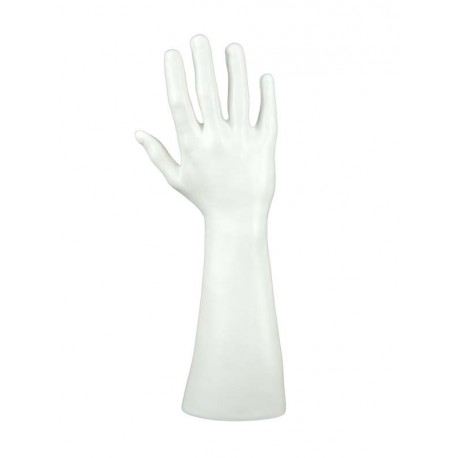 Expositor para guantes color blanco 