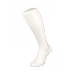 Expositor para calcetines blanco forma pie
