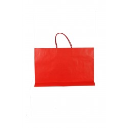 Bolsa de papel con asa cordón rojo 33x45x15cm