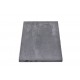 Base expositora para joyería en terciopelo gris oscuro 28x18  cm