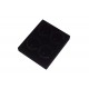 Bandeja expositora para pulseras en terciopelo negro 18.5x15.5 cm