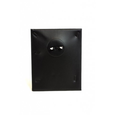 Expositor para joyería en polipiel negro 25x20 cm