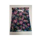 Bolsas de plástico con asa troquelada estampado floral 35x45cm