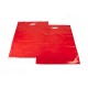 Bolsas de plástico asa troquelada roja 50x60cm