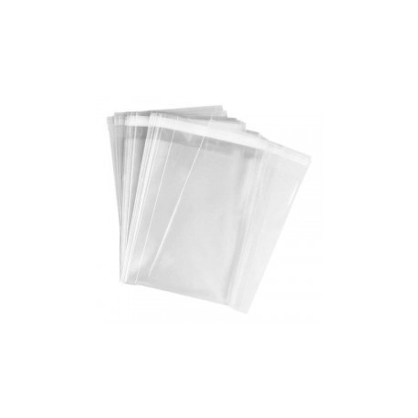 Bolsas de plastico con solapa adhesiva 30x26+3 cm