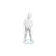 Maniquí infantil esculpido blanco mate Decoratedi