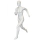 MANIQUÍ DE MUJER DEPORTIVO EN BLANCO MATE