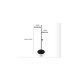 Expositor regulable doble color negro decoratedi