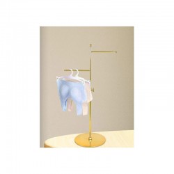 Expositor regulable doble color dorado decoratedi