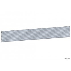 Panel de Lamas de aluminio color gris estándar 16x300cm
