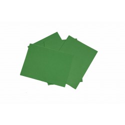 Papel de seda color verde 75x50cm 100 und