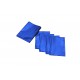 Sobres de papel azul metalizado 15x10cm 100 unidades