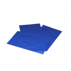 Sobres de papel azul metalizado 40x25cm 50 unidades