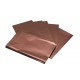 Sobres de papel marrón metalizado 25x15cm 100 unidades