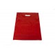 Bolsas de plástico asa troquelada roja 40x50cm