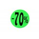 CARTEL -20%,-30%,-50%,-70% (50) pcs