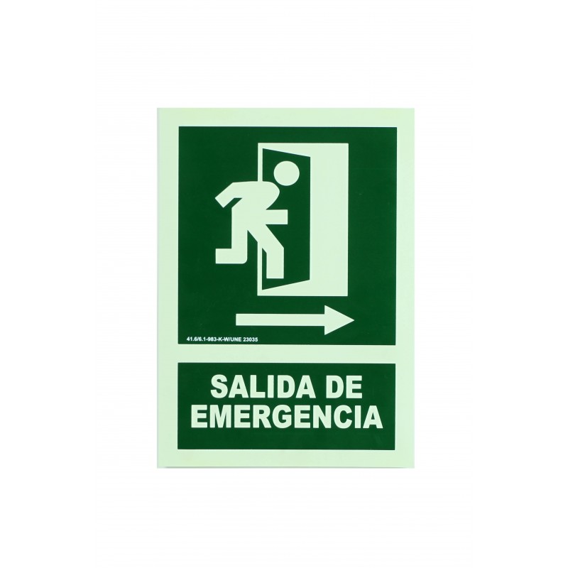 CARTEL SALIDA DE EMERGENCIA - ANMARDI